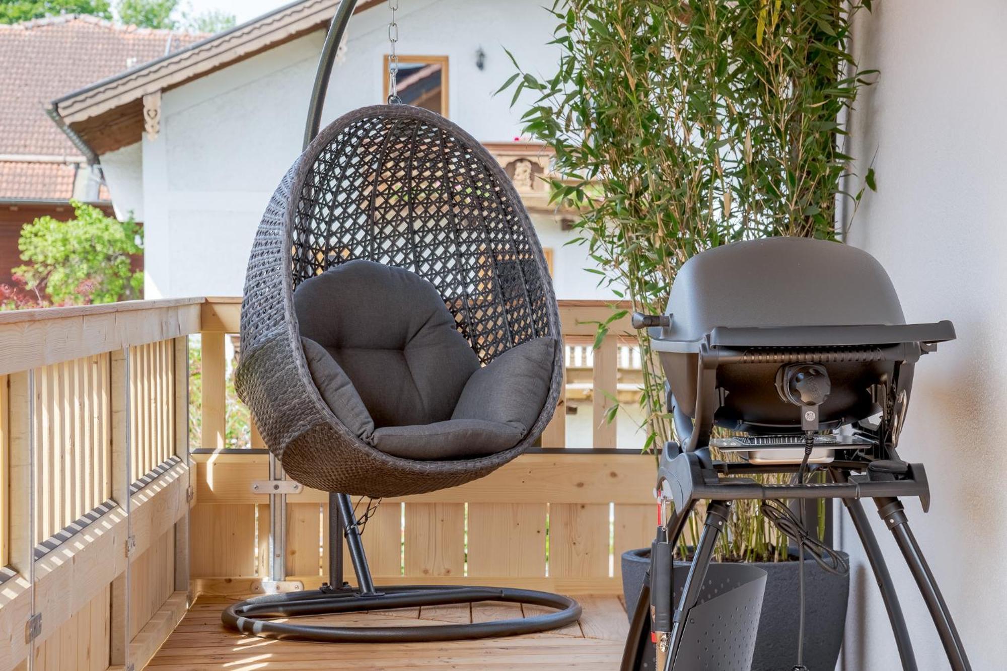 Fenjoy: Grosses Ferienapartment Im Neubau / Balkon / Bbq Bernau am Chiemsee