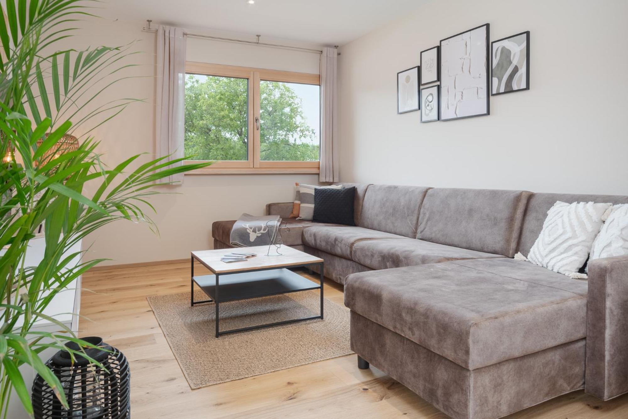Fenjoy: Grosses Ferienapartment Im Neubau / Balkon / Bbq Apartment Bernau am Chiemsee